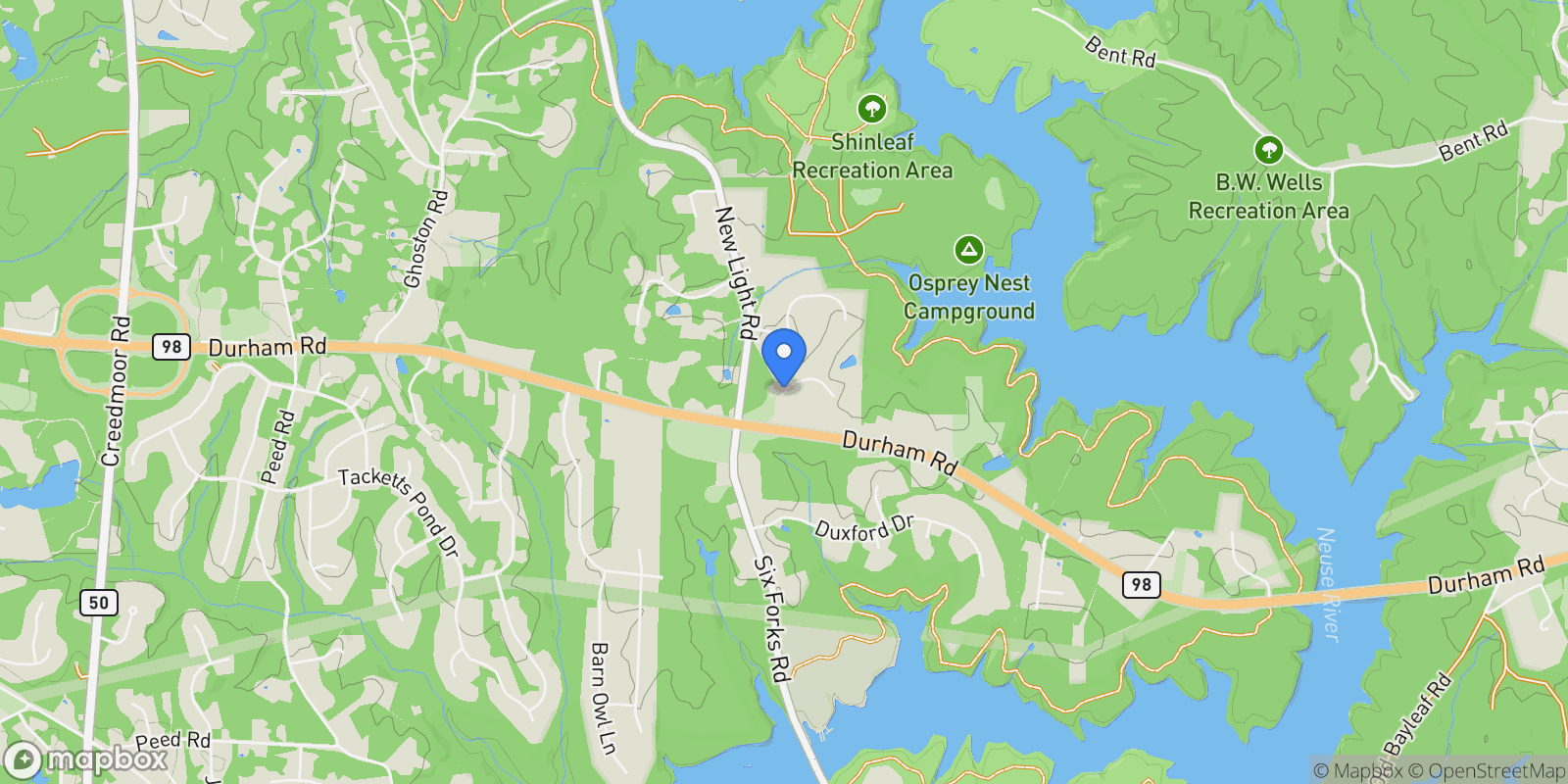 Map showing 429 Shinleaf Pond Trail, Raleigh, NC 27614, Raleigh, North Carolina, United States.