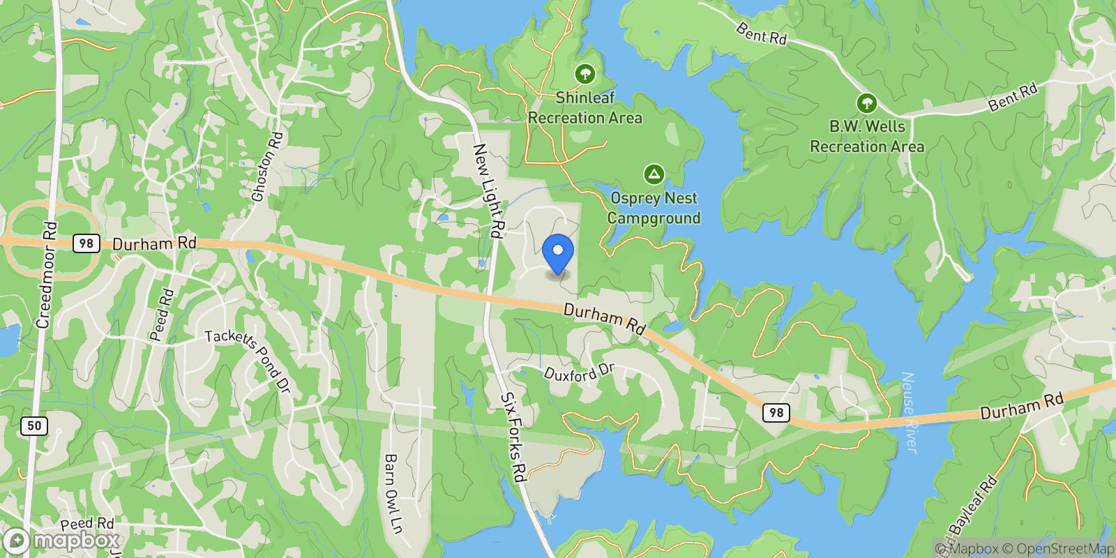 Map showing 404 Shinleaf Pond Trail, Raleigh, NC 27614, Raleigh, North Carolina, United States.
