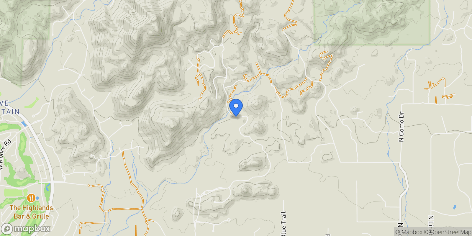 Map showing 13935 Old Ranch House Road, Marana, Arizona, United States.