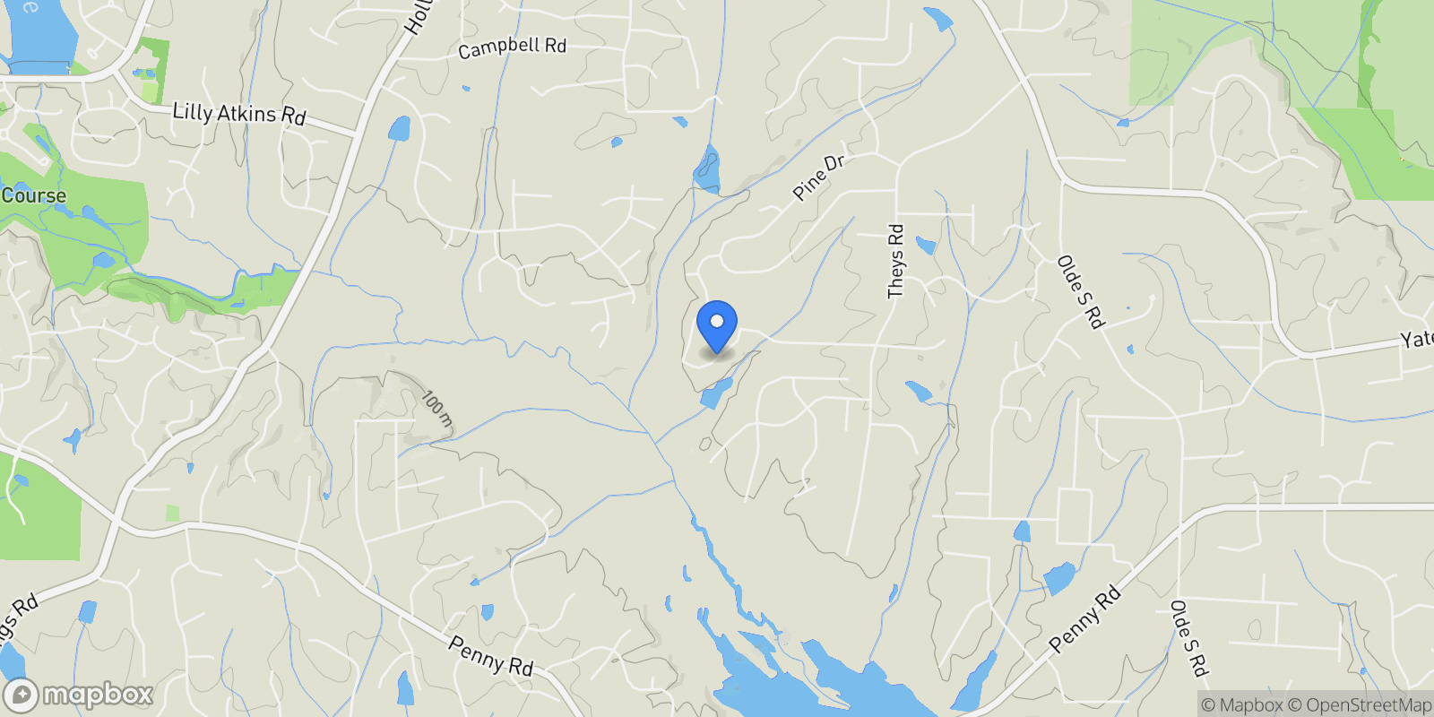 Map showing 6508 Sanctuary Falls Drive, Raleigh, NC 27614, Raleigh, North Carolina, United States.