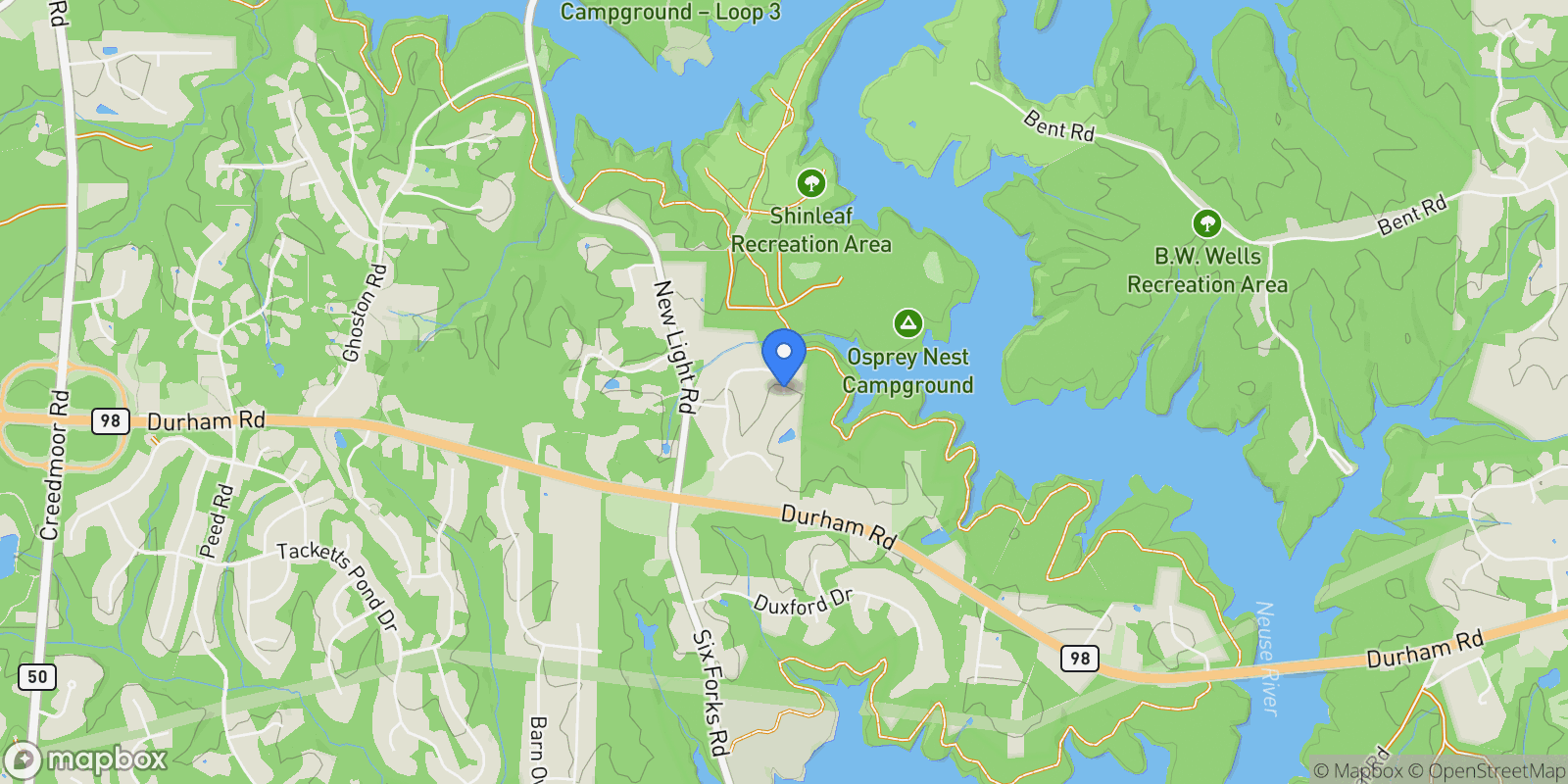 Map showing 7652 Falls Creek Lane, Raleigh, NC 27614, Raleigh, North Carolina, United States.