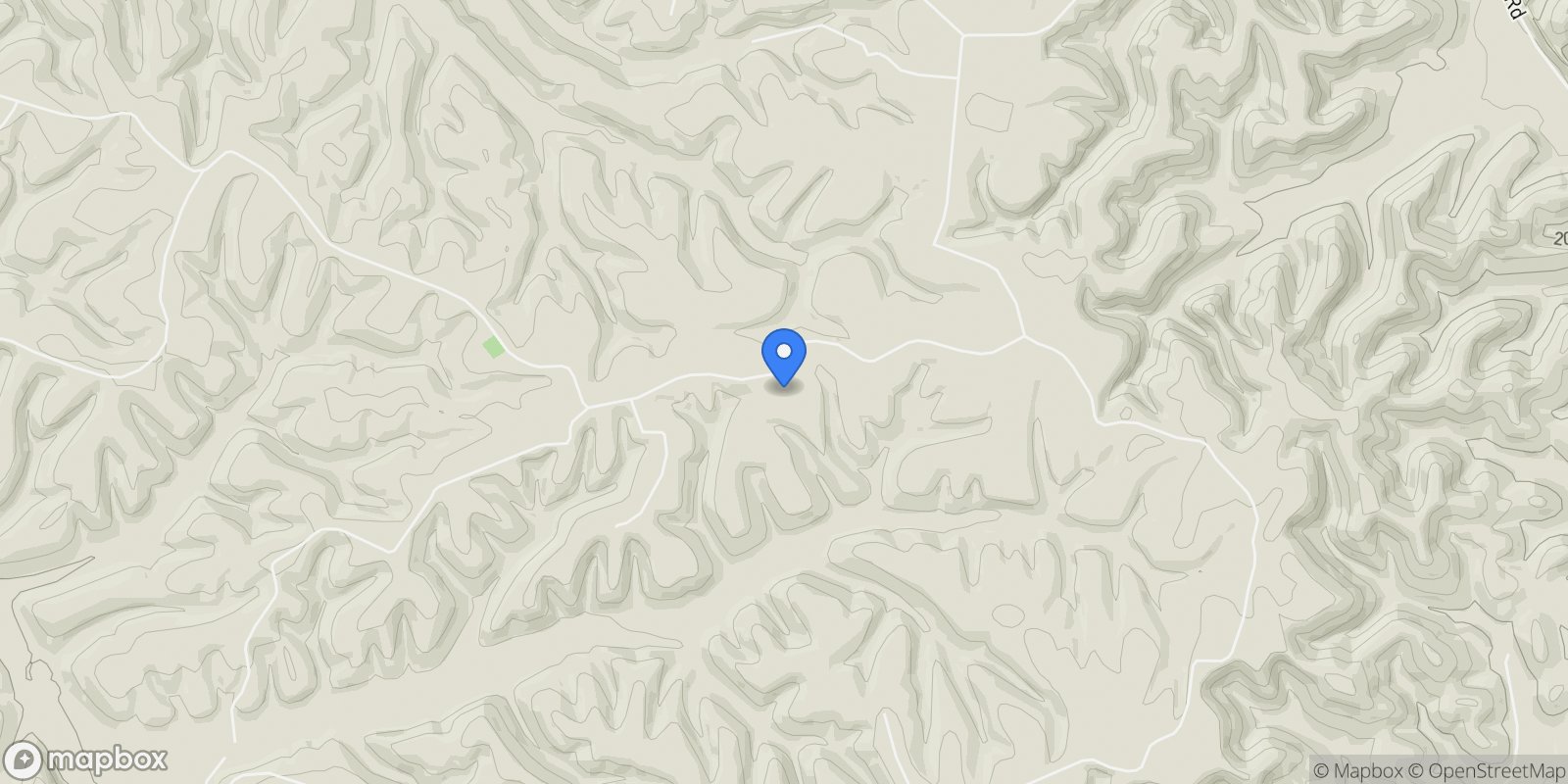 Map showing 1437 Dividing Ridge Rd, Goodlettsville, Tennessee, United States.