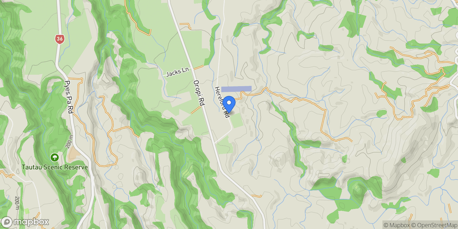 Map showing 357 Hereford Road, Oropi 3173, New Zealand, Oropi, Bay of Plenty, New Zealand.