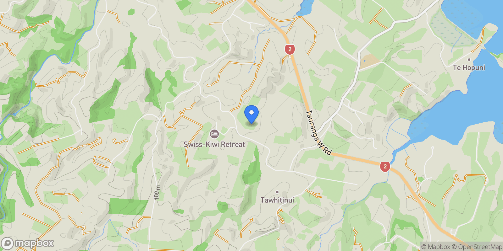 Map showing 389 Old Highway, Whakamārama 3180, New Zealand, Whakamarama, Bay of Plenty, New Zealand.