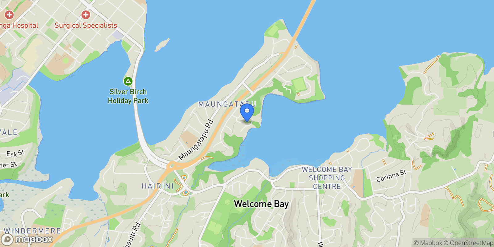 Map showing 15 Fantail Drive, Maungatapu, Tauranga 3112, New Zealand, Tauranga, Bay of Plenty, New Zealand.