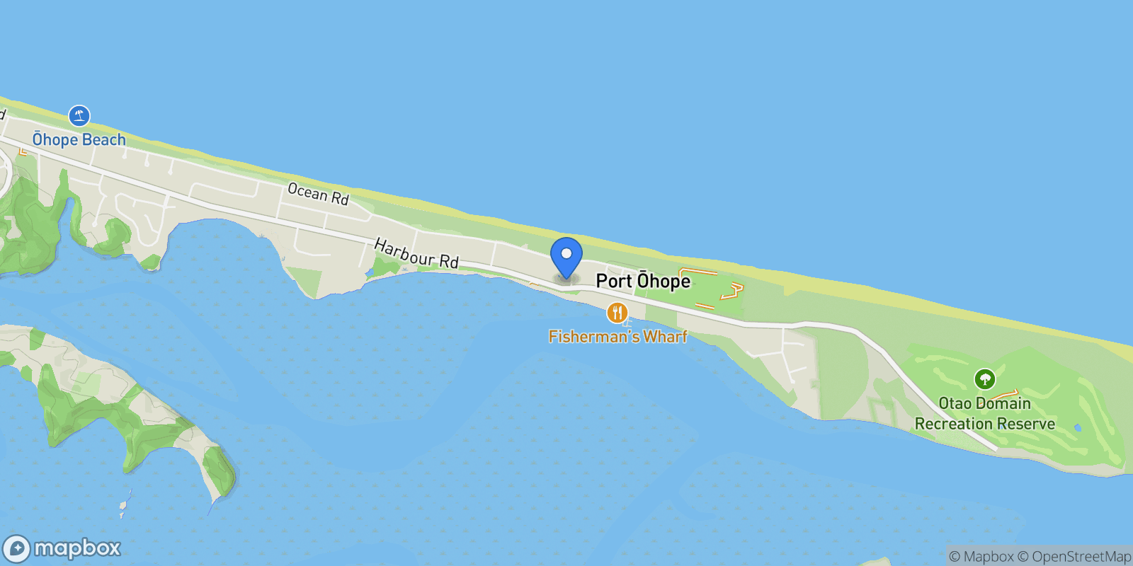 Map showing 311 Harbour Road, Ōhope 3121, New Zealand, Ōhope, Bay of Plenty, New Zealand.