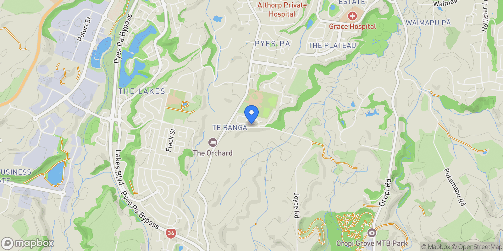 Map showing 10 Saint Thomas Avenue, Pyes Pa, Tauranga 3112, New Zealand, Tauranga, Bay of Plenty, New Zealand.