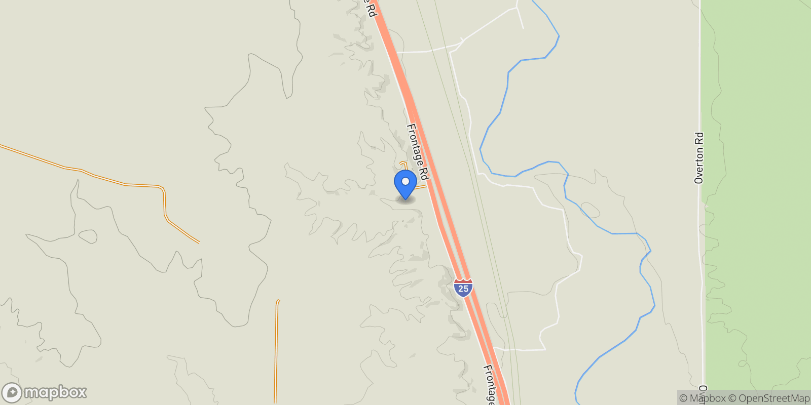 Map showing 5775 N Interstate 25, Pueblo, CO 81008, Pueblo, Colorado, United States.