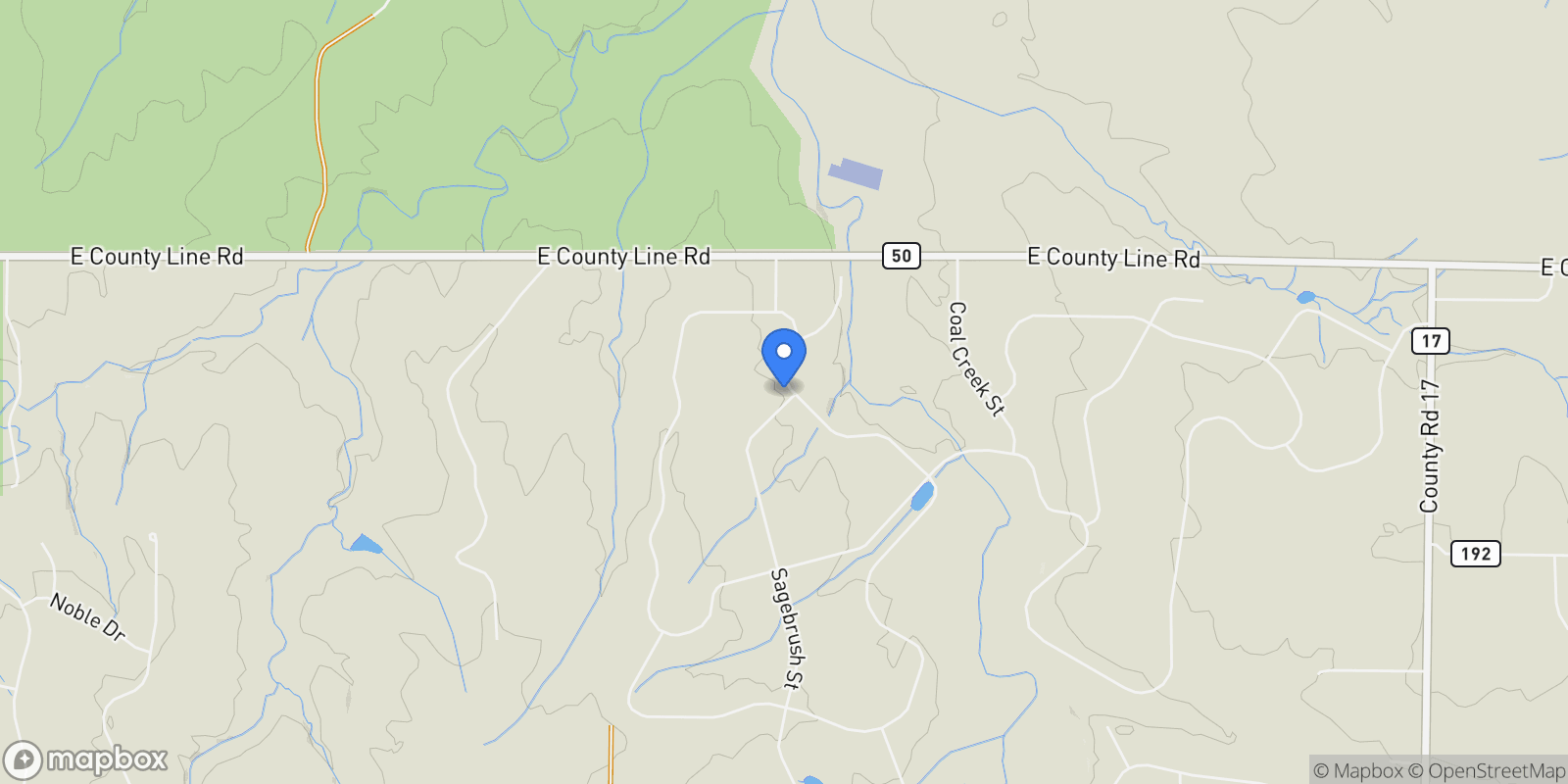 Map showing 2503 Elkhorn Ranch Street, Parker, CO 80138, Parker, Colorado, United States.