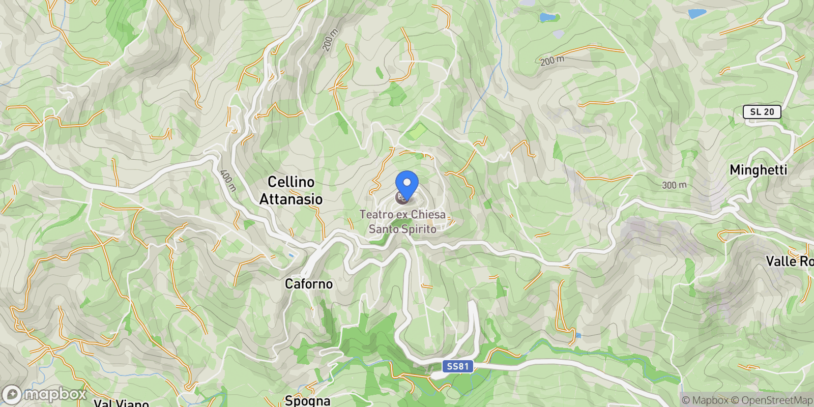 Map showing 64036 Cellino Attanasio, Province of Teramo, Italy, Cellino Attanasio, Abruzzo, Italy.