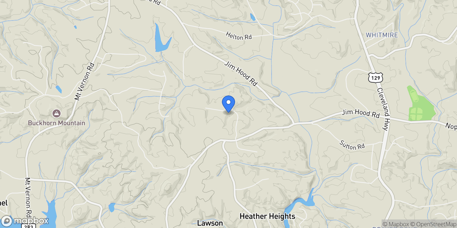 Map showing 4543 Fawn Path, Gainesville, GA 30506, Gainesville, Georgia, United States.