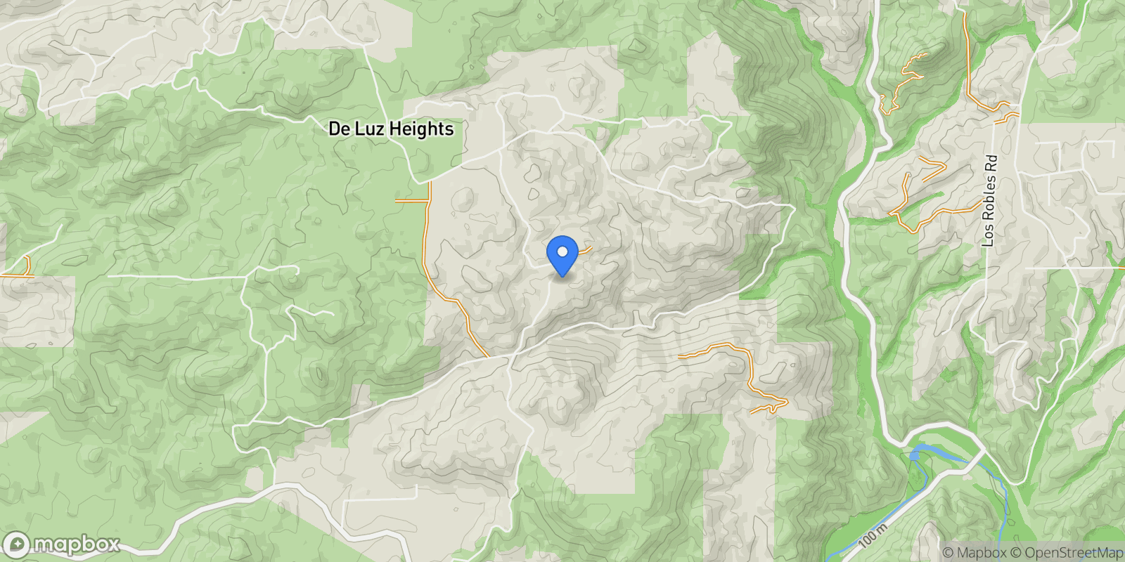 Map showing 38795 Harris Truck Trail, Fallbrook, California, United States.