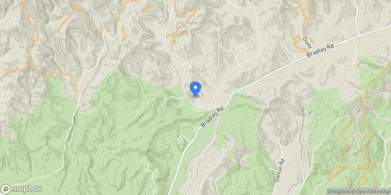 Map showing 6885 Coyote Canyon Road, Somis, California, United States.