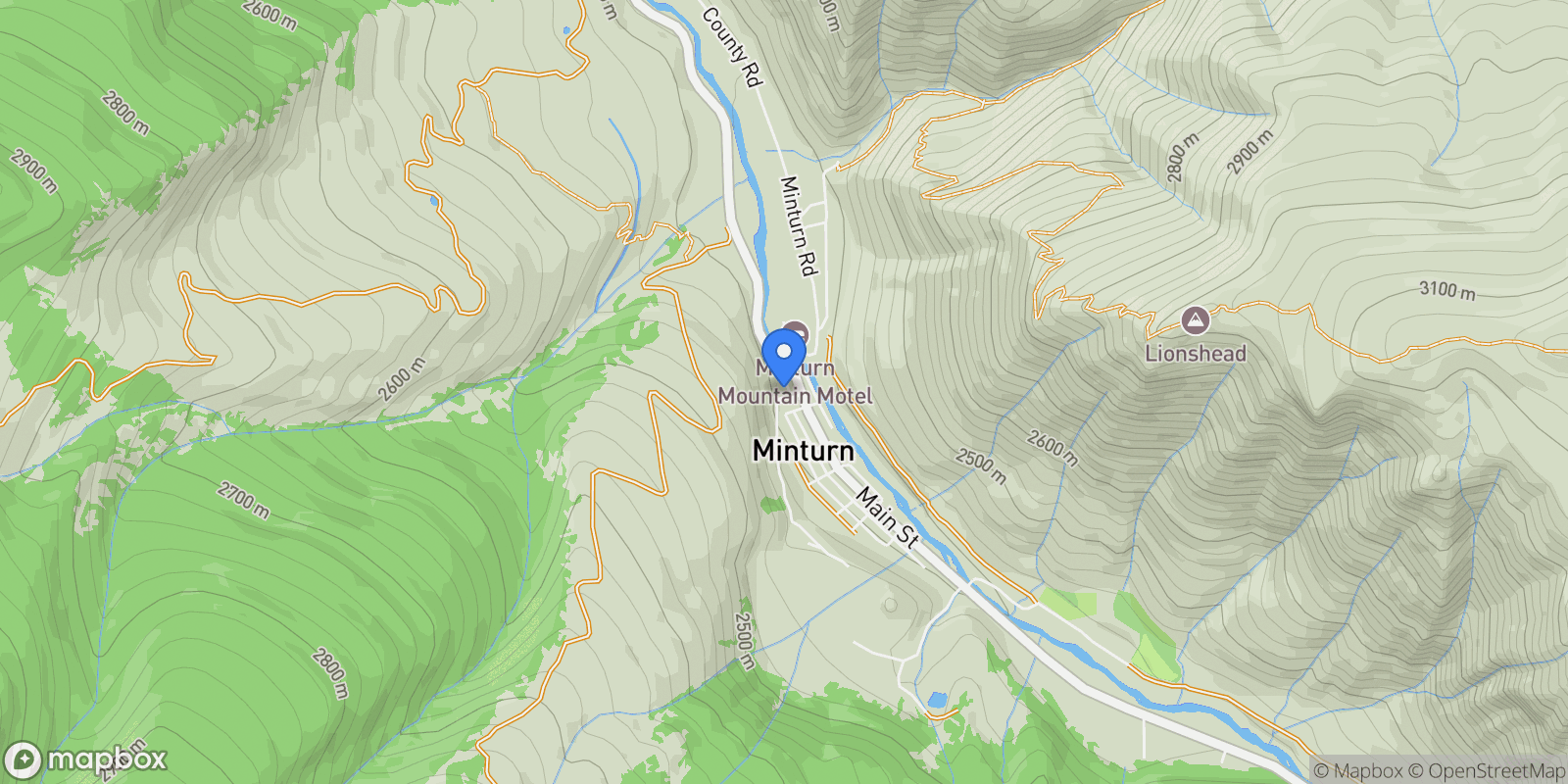 Map showing 115 Nelson Avenue , Minturn, CO 81645, Avon, Colorado, United States.
