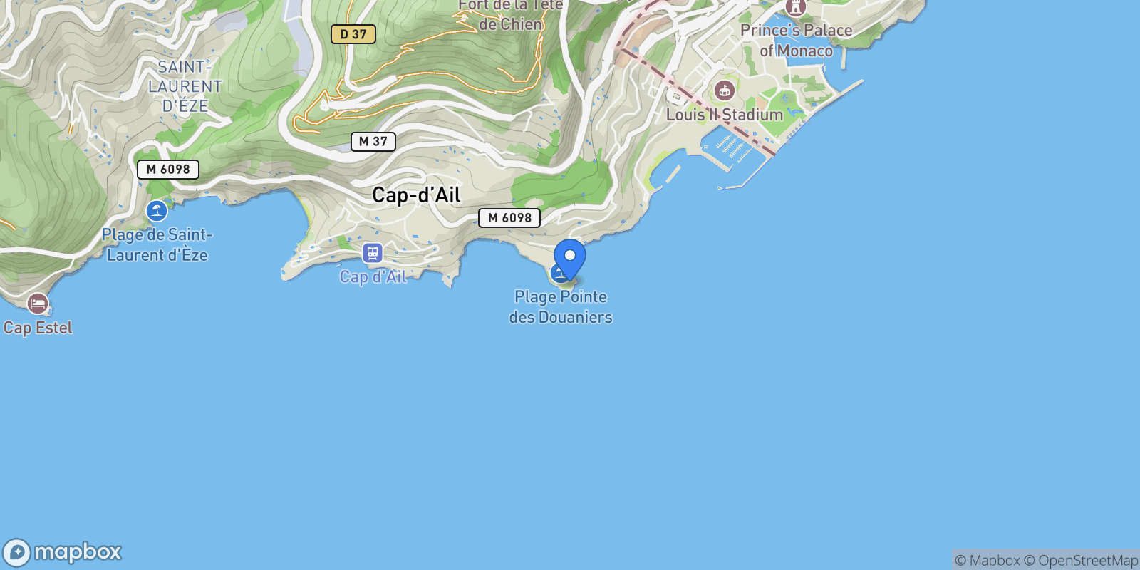 Map showing 892 Toro Canyon Road, Carpinteria, California, United States.