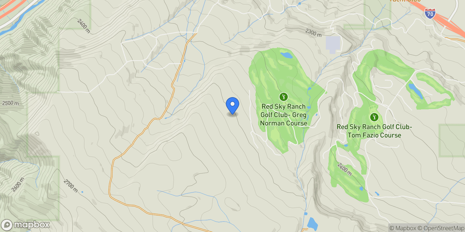 Map showing 3000 Red Sky Ranch Road , Wolcott, CO 81655, Edwards, Colorado, United States.