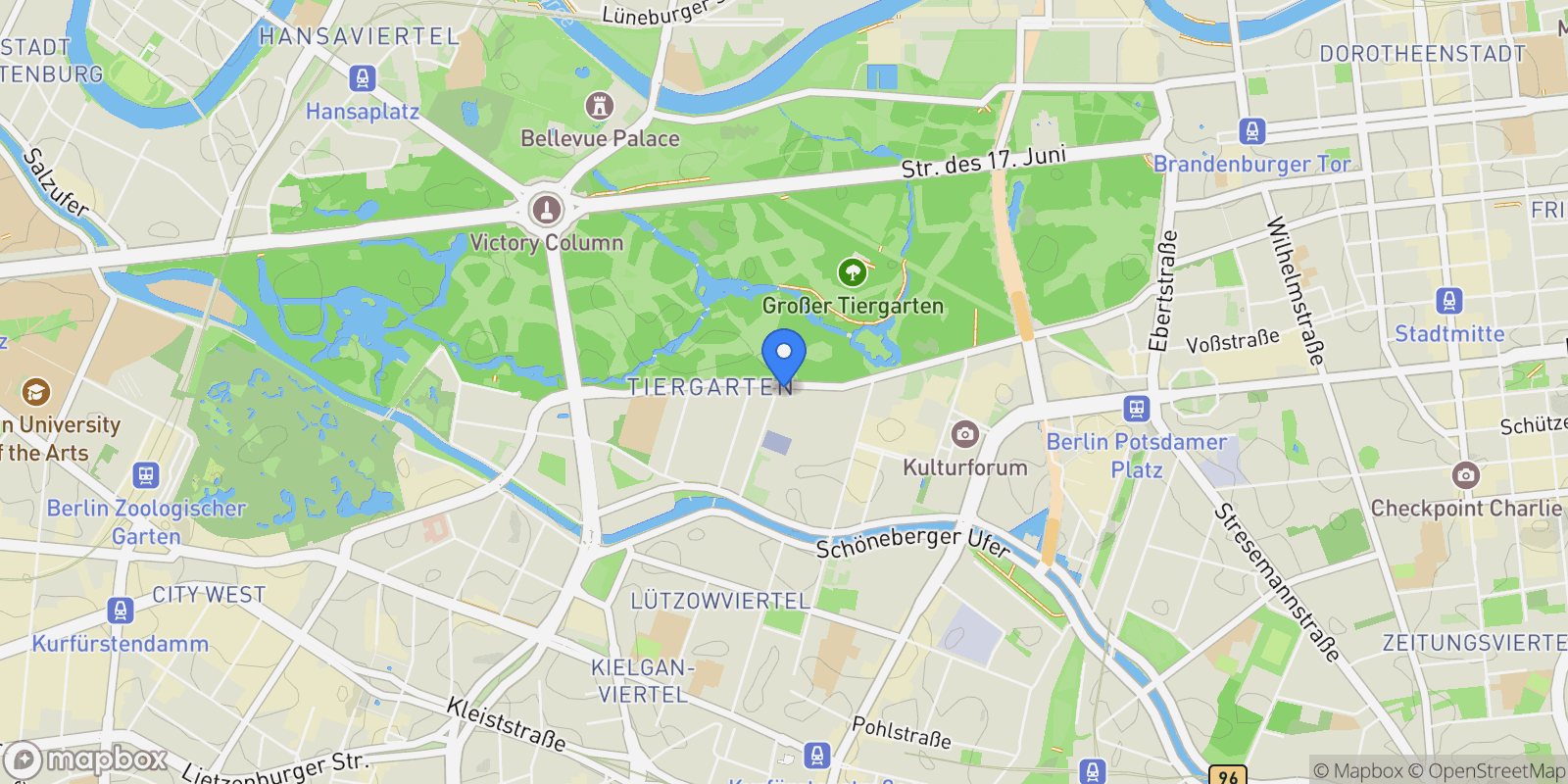 Map showing Berlin, BE 16548, Berlin, Berlin, Germany.