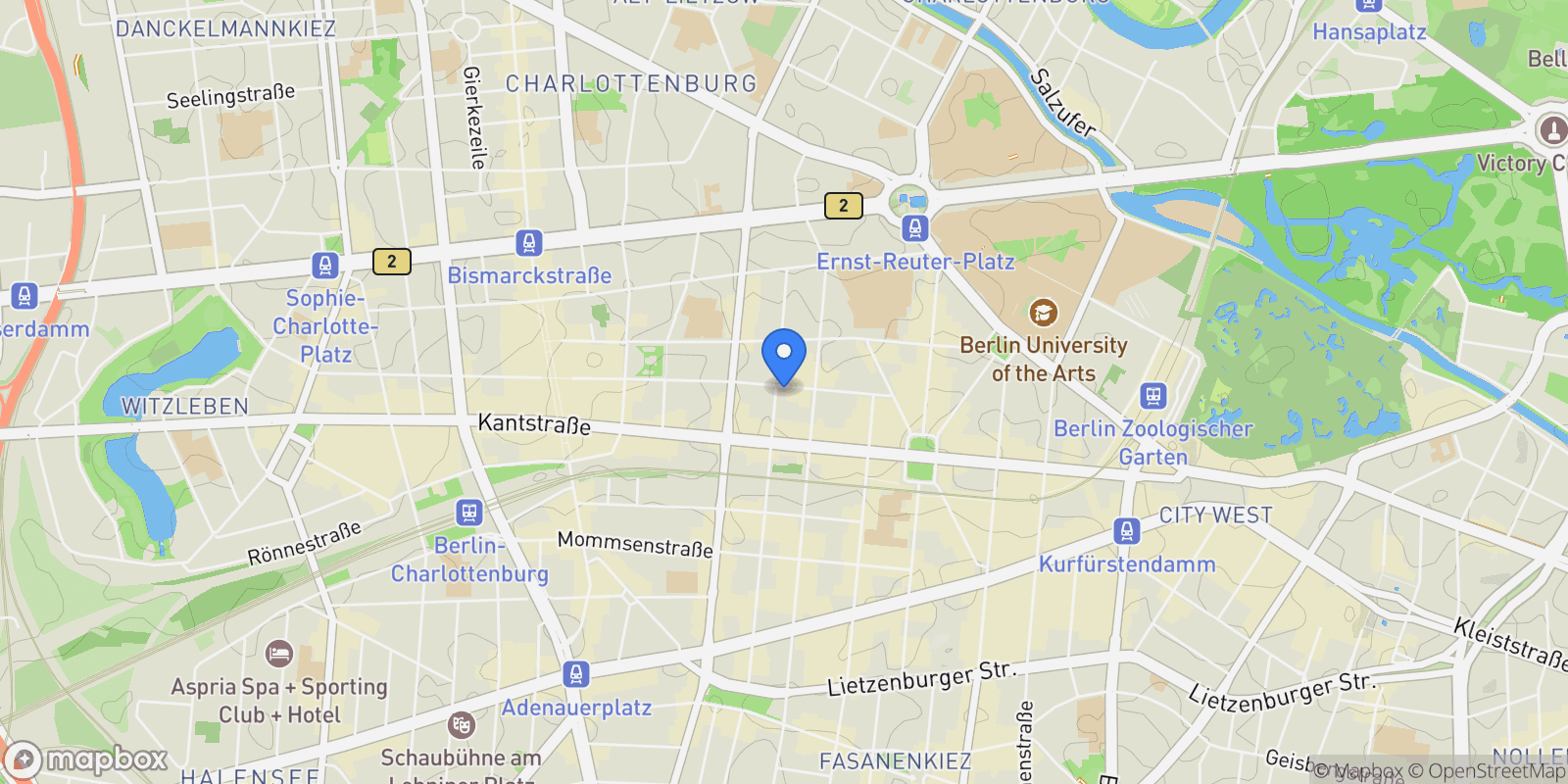 Map showing Pestalozzistraße 97, 10625 Berlin, Germany, Berlin, Berlin, Germany.