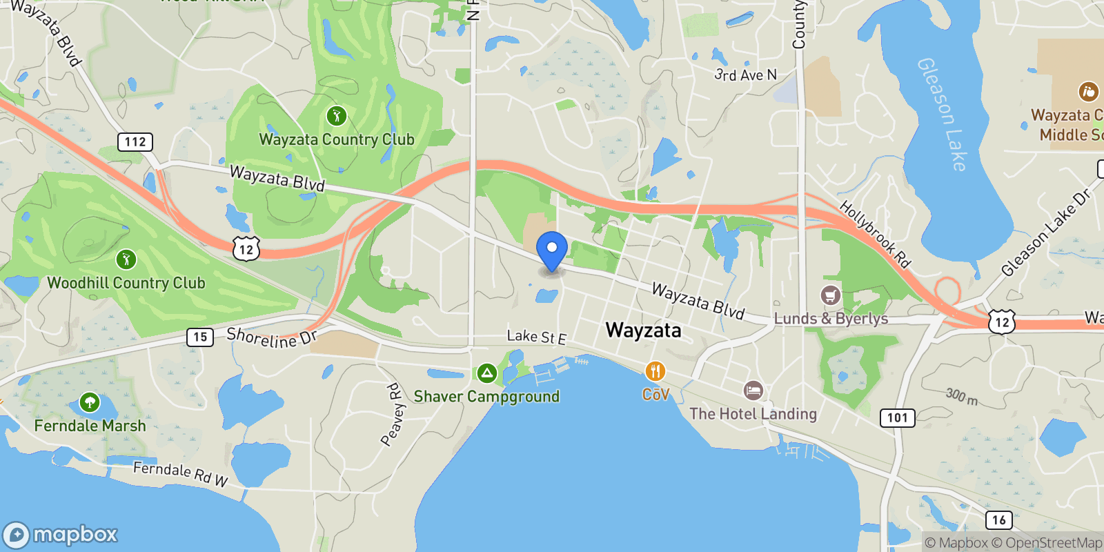 Map showing 296 Grace Pointe Court, Wayzata, MN 55391, Wayzata, Minnesota, United States.