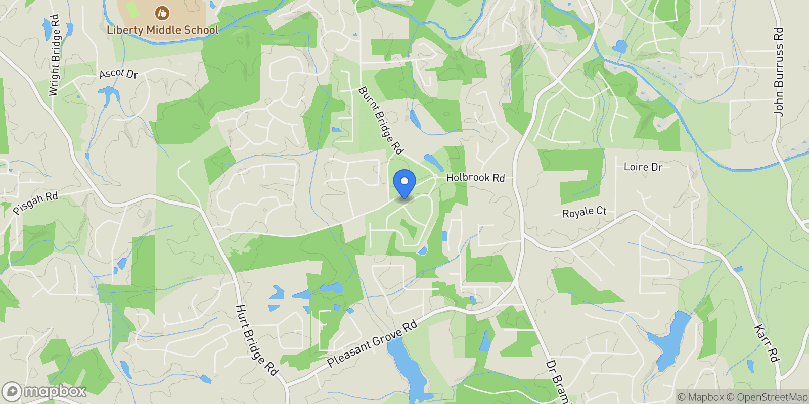 Map showing 3690 Andover Street, Cumming, Georgia, United States.