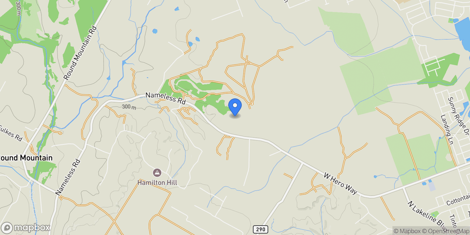 Map showing 15020 Hero WAY W, Leander, Texas, United States.