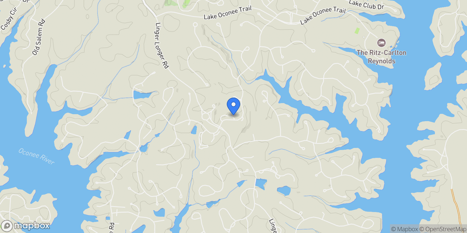 Map showing 1041 LOCKETS TRAIL, Greensboro, GA 30642, Greensboro, Georgia, United States.
