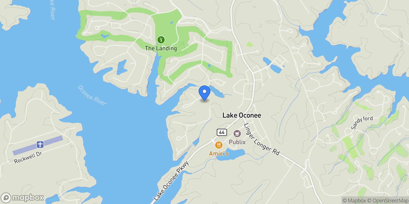 Map showing 1031 OLD STILL ROAD, Greensboro, GA 30642, Greensboro, Georgia, United States.