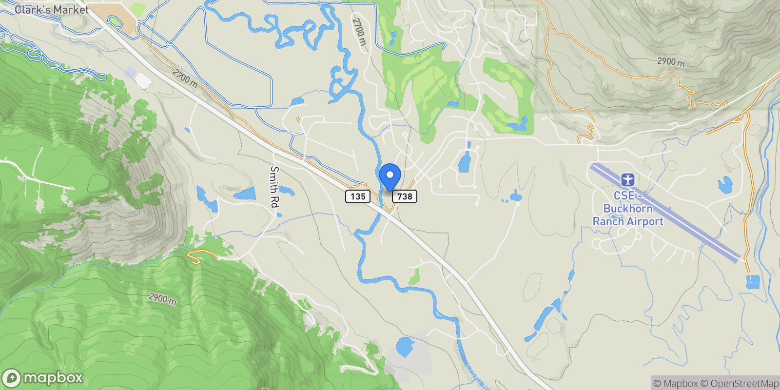 Map showing 88 Vista Court , Crested Butte, CO 81224, Crested Butte, Colorado, United States.