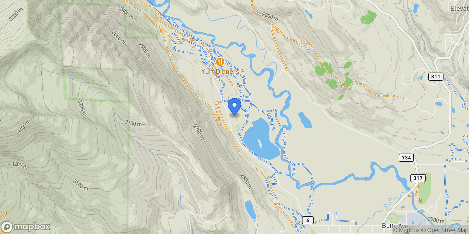 Map showing 1482 Peanut Lake Road , Crested Butte, CO 81224, Crested Butte, Colorado, United States.