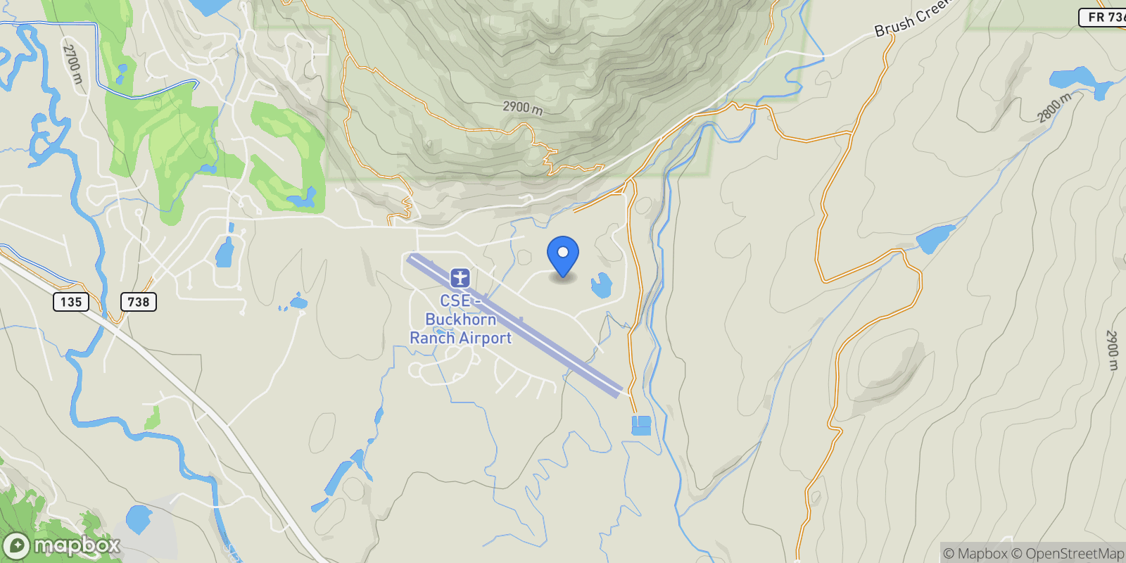 Map showing 103 Buckhorn Way , Crested Butte, CO 81224, Crested Butte, Colorado, United States.