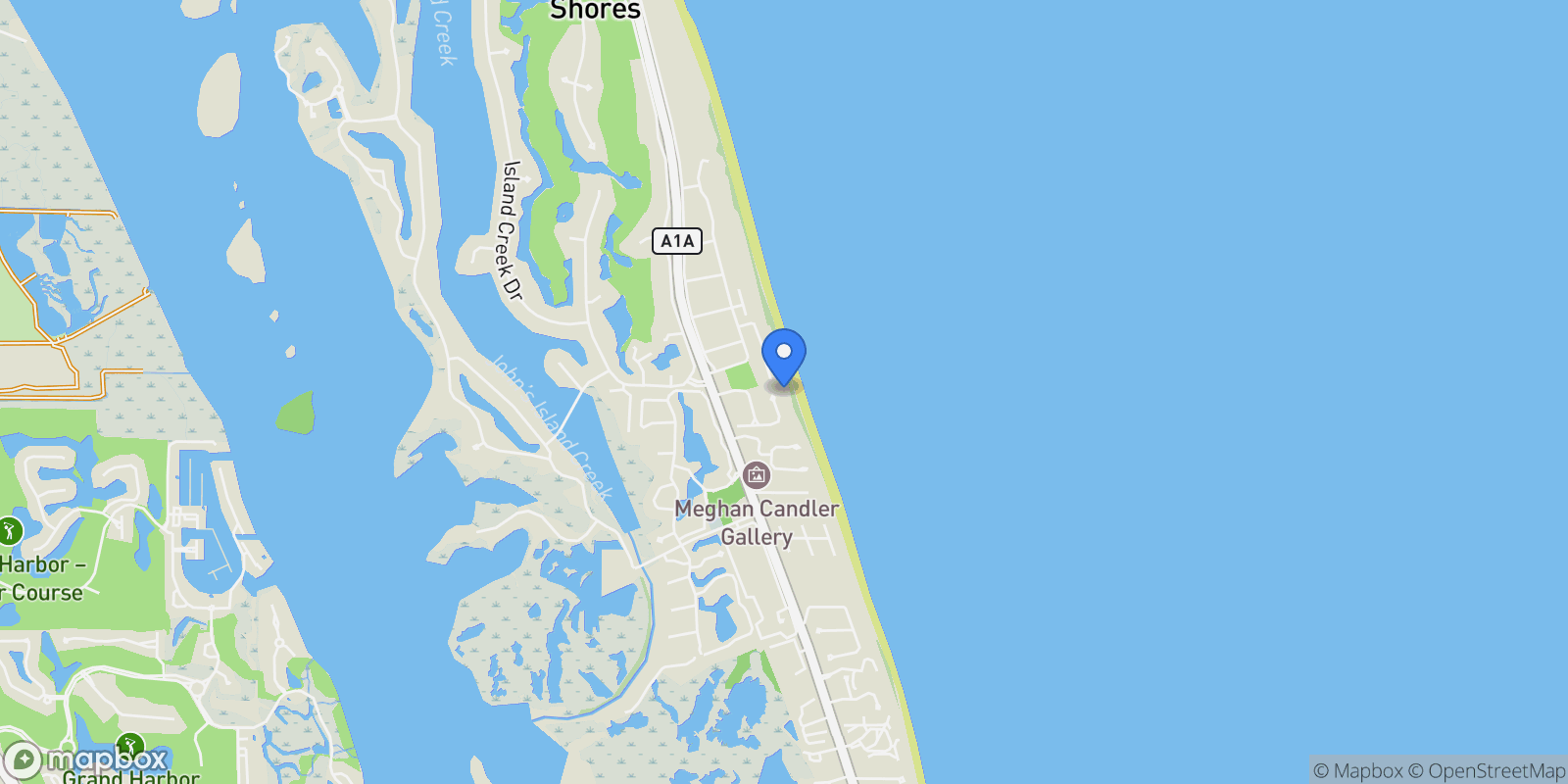 Map showing 290 Bermuda Bay Lane, Vero Beach, FL, 32963, USA, Vero Beach, Florida, United States.