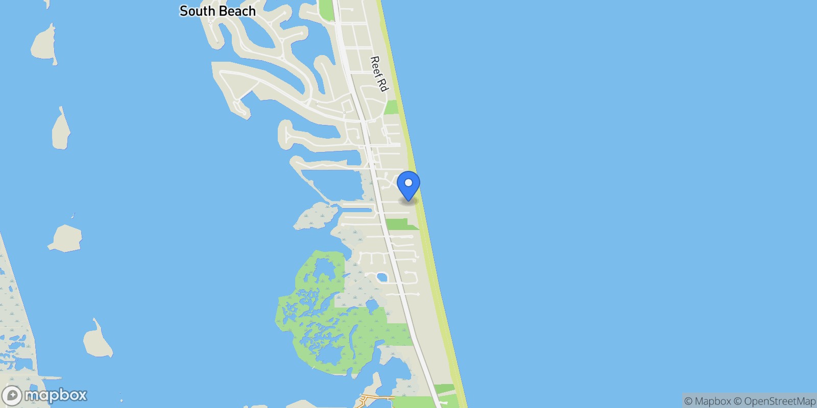 Map showing 2265 & 2255 Seaside Street, Vero Beach, FL, 32963, USA, Vero Beach, Florida, United States.