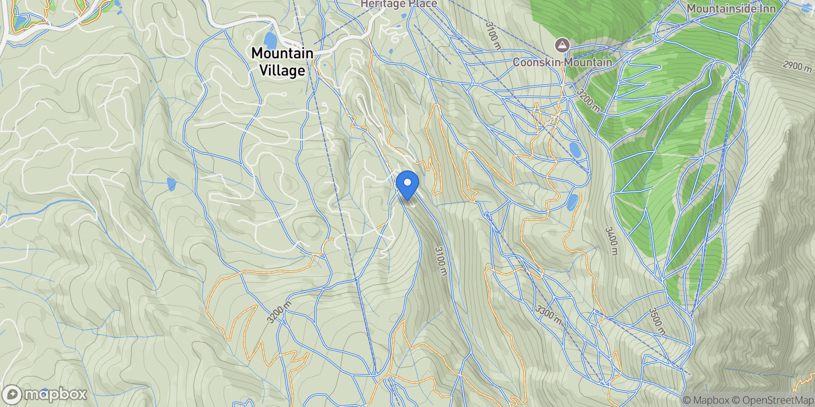 Map showing 10 Stonegate Drive LOT 10, Mountain Village, CO 81435, Mountain Village, Colorado, United States.