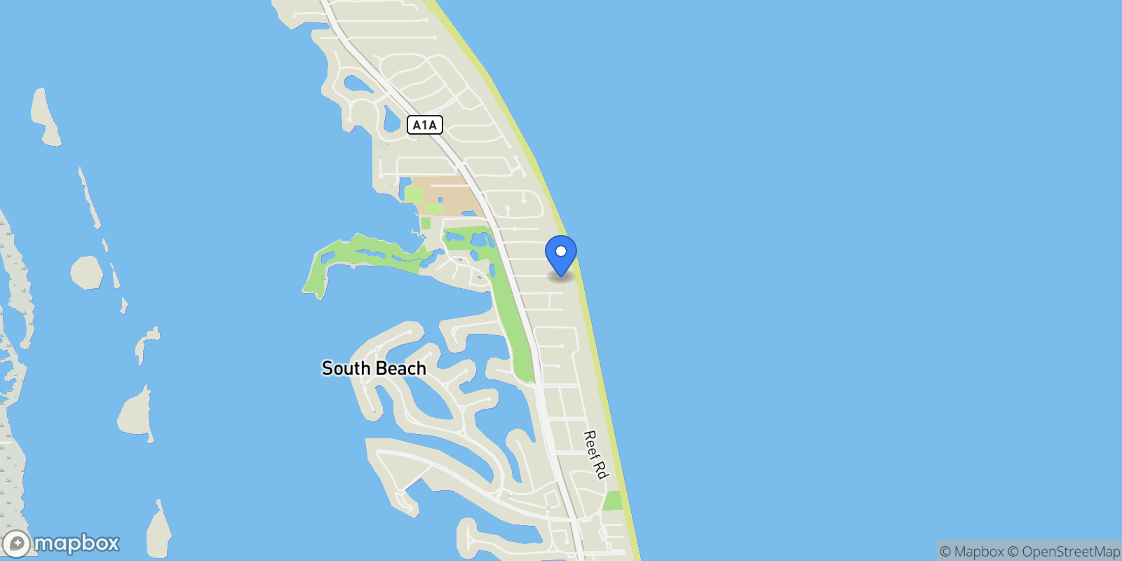 Map showing 2131 Cavalla Road, Vero Beach, FL, 32963, USA, Vero Beach, Florida, United States.