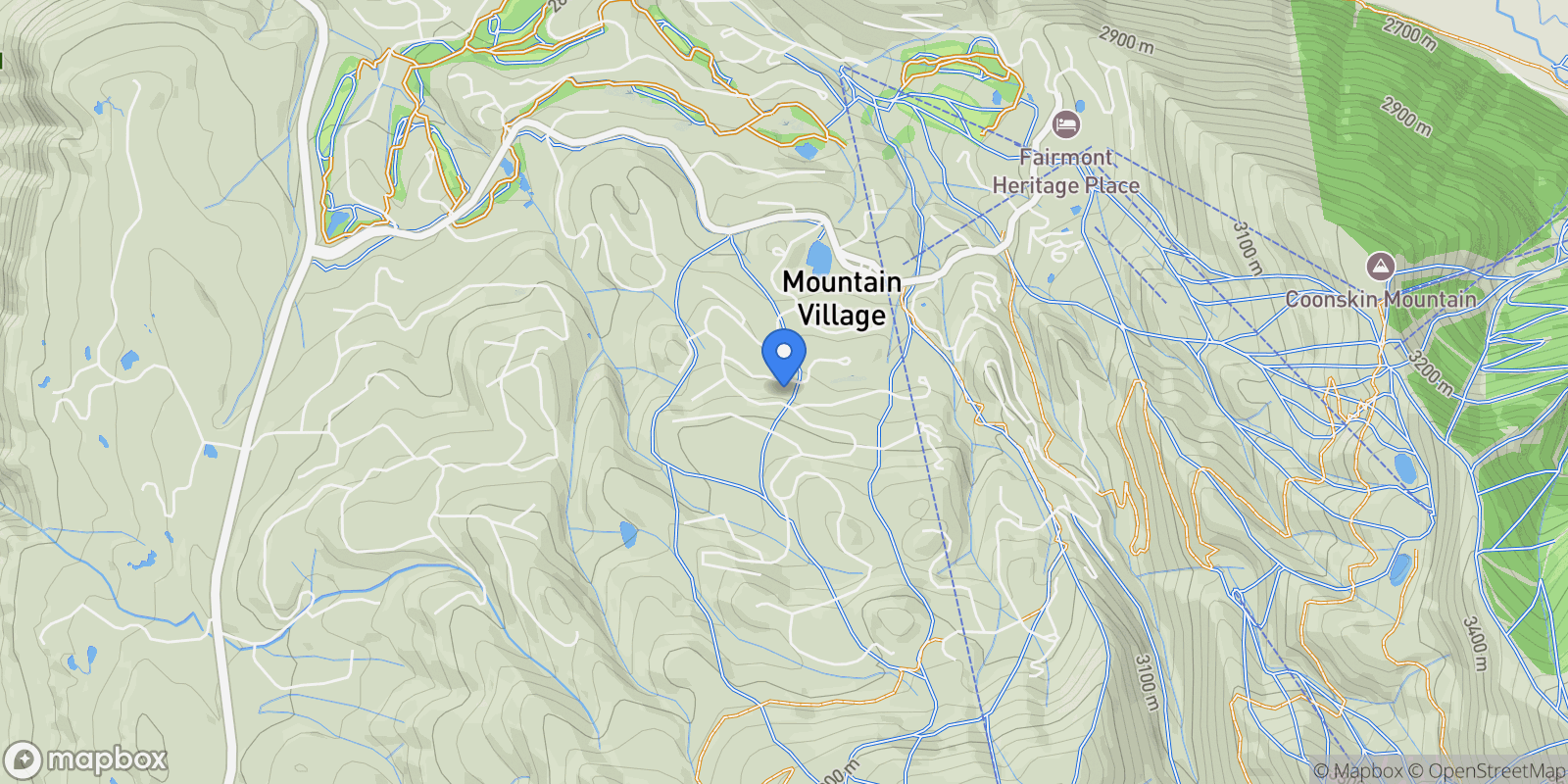 Map showing 274 Benchmark Drive , Mountain Village, CO 81435, Mountain Village, Colorado, United States.