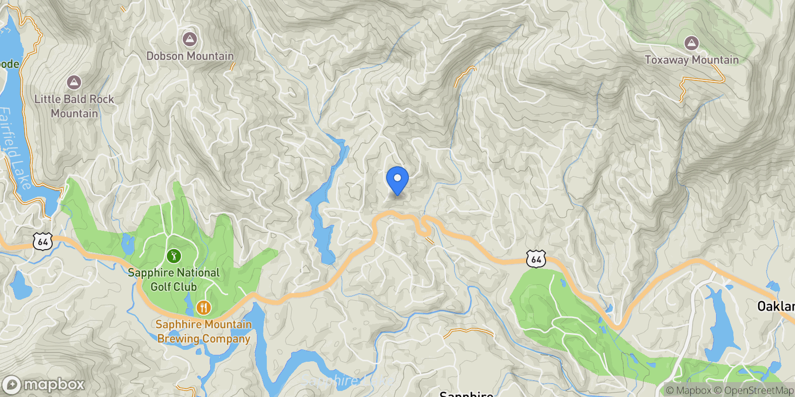 Map showing 62 Beech Court, Cashiers, NC 28774, Cashiers, North Carolina, United States.