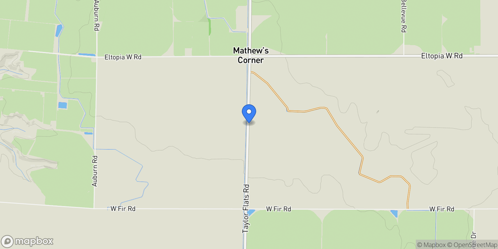 Map showing 11201 Taylor Flats Road, Pasco, WA 99301, Pasco, Washington, United States.