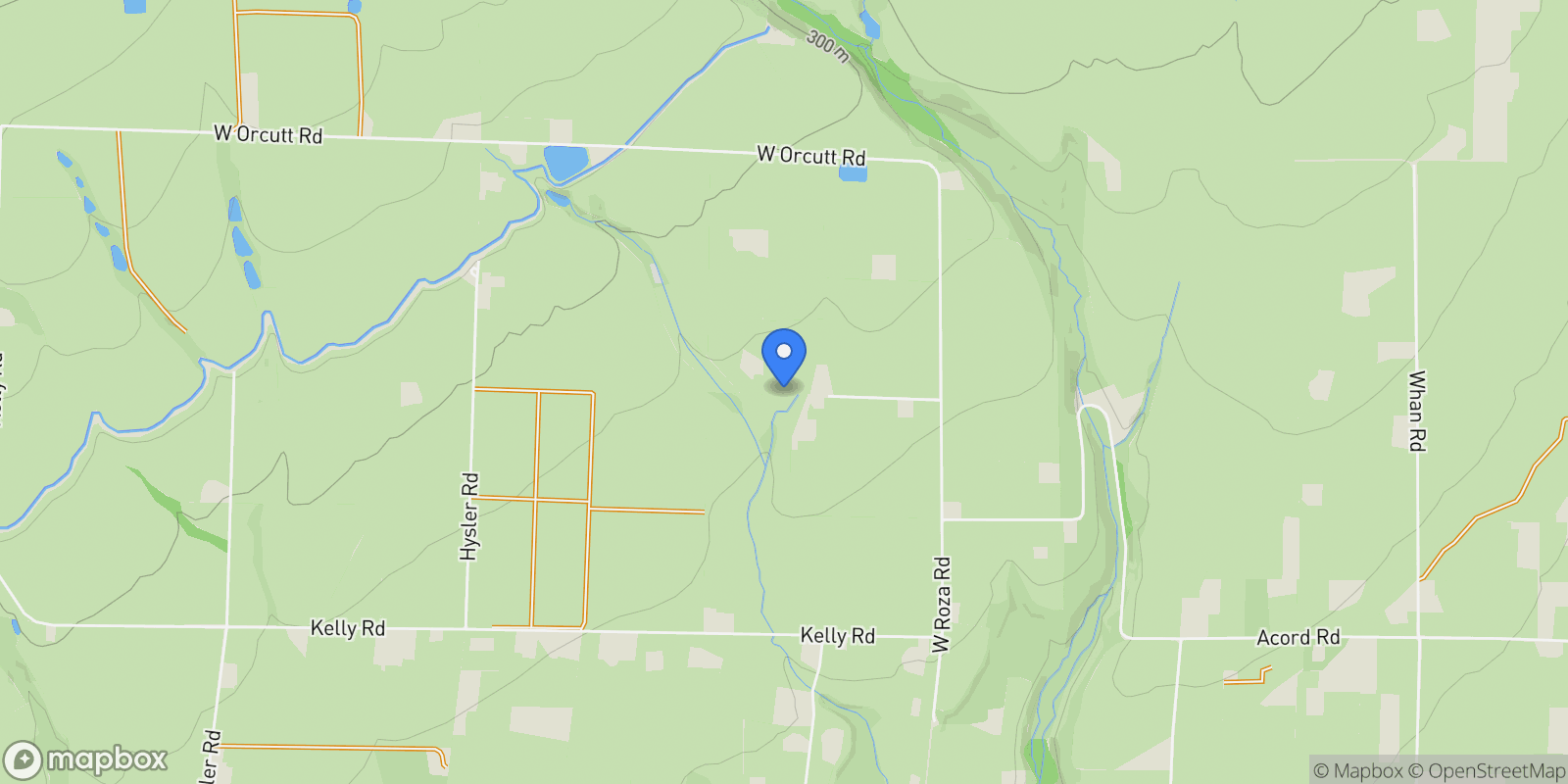 Map showing 22207/22003 Gerrick Road, Benton City, WA 99320, Benton City, Washington, United States.