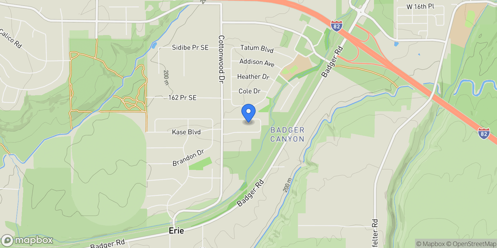 Map showing 5719 W 41st Ave, Kennewick, WA 99338, Kennewick, Washington, United States.