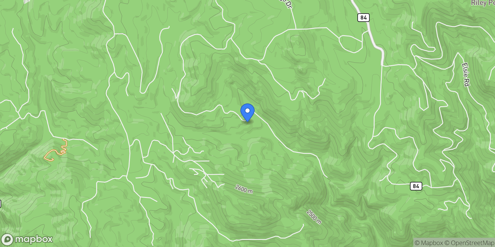 Map showing 13445 S Baird Road, Conifer, Colorado, United States.