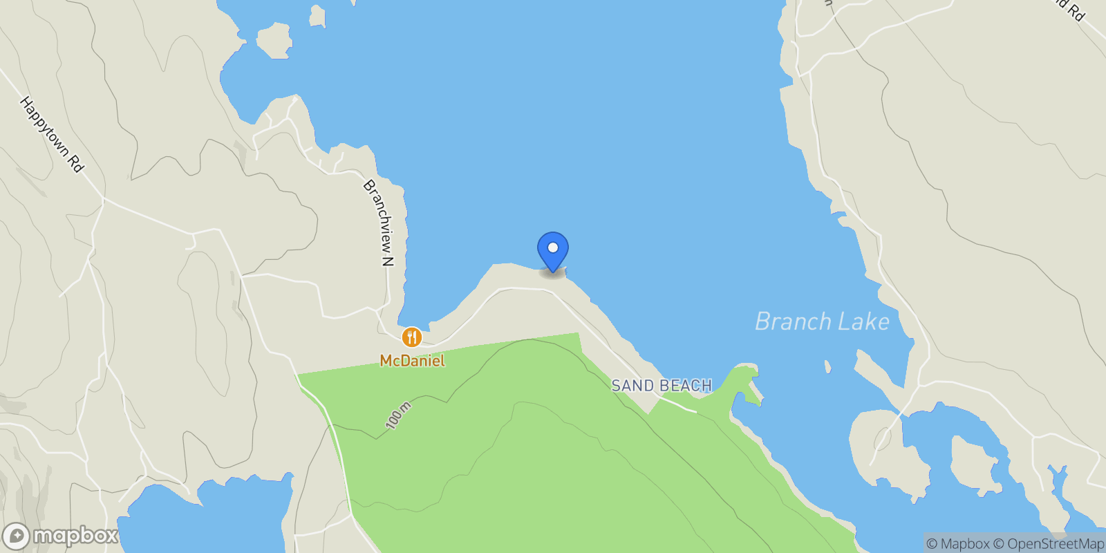 Map showing 248 Branchview Drive, Ellsworth, ME 04605, Trenton, Maine, United States.