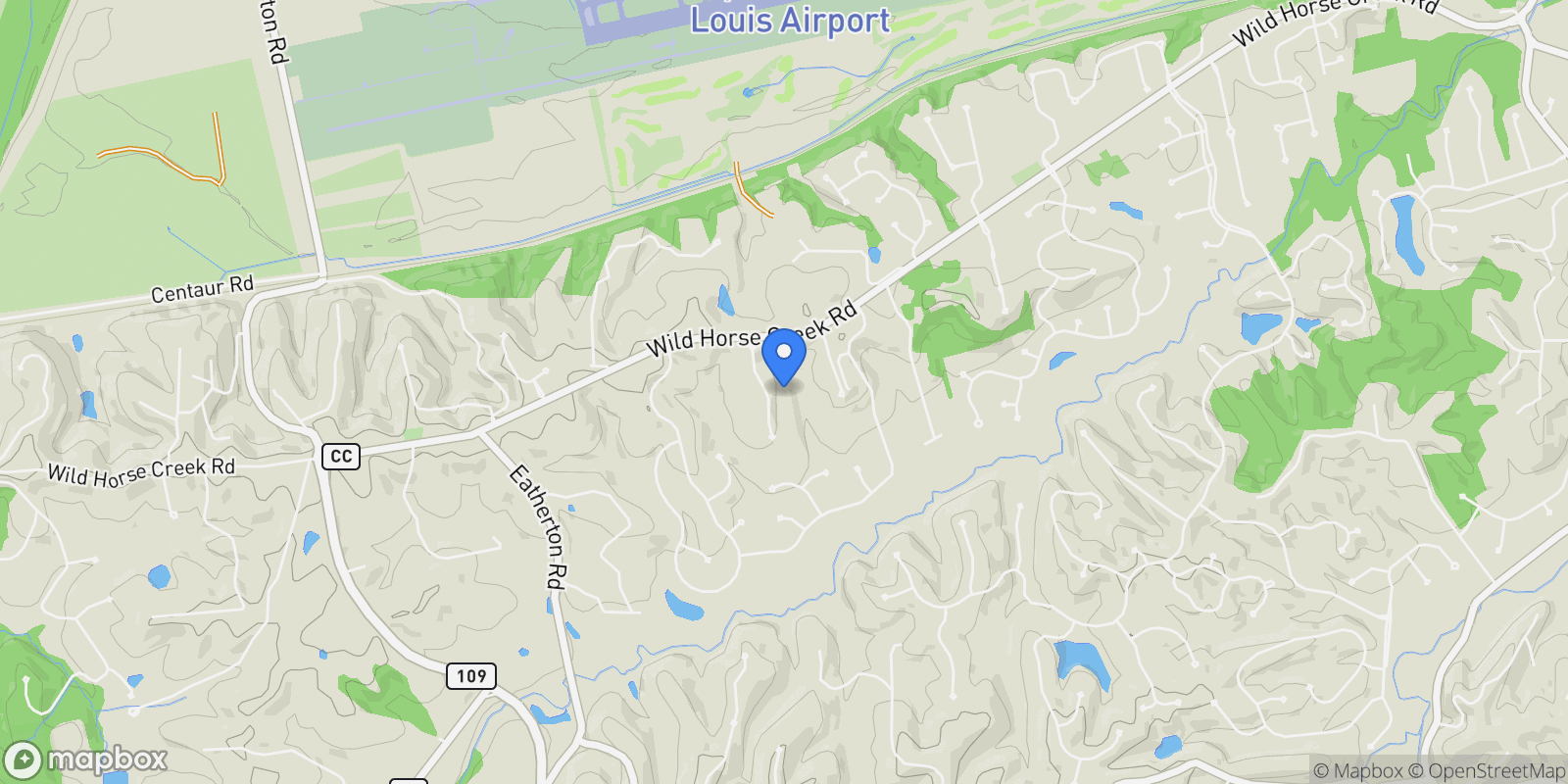 Map showing 310 Wardenburg Farms Drive , Wildwood, MO 63005, Wildwood, Missouri, United States.