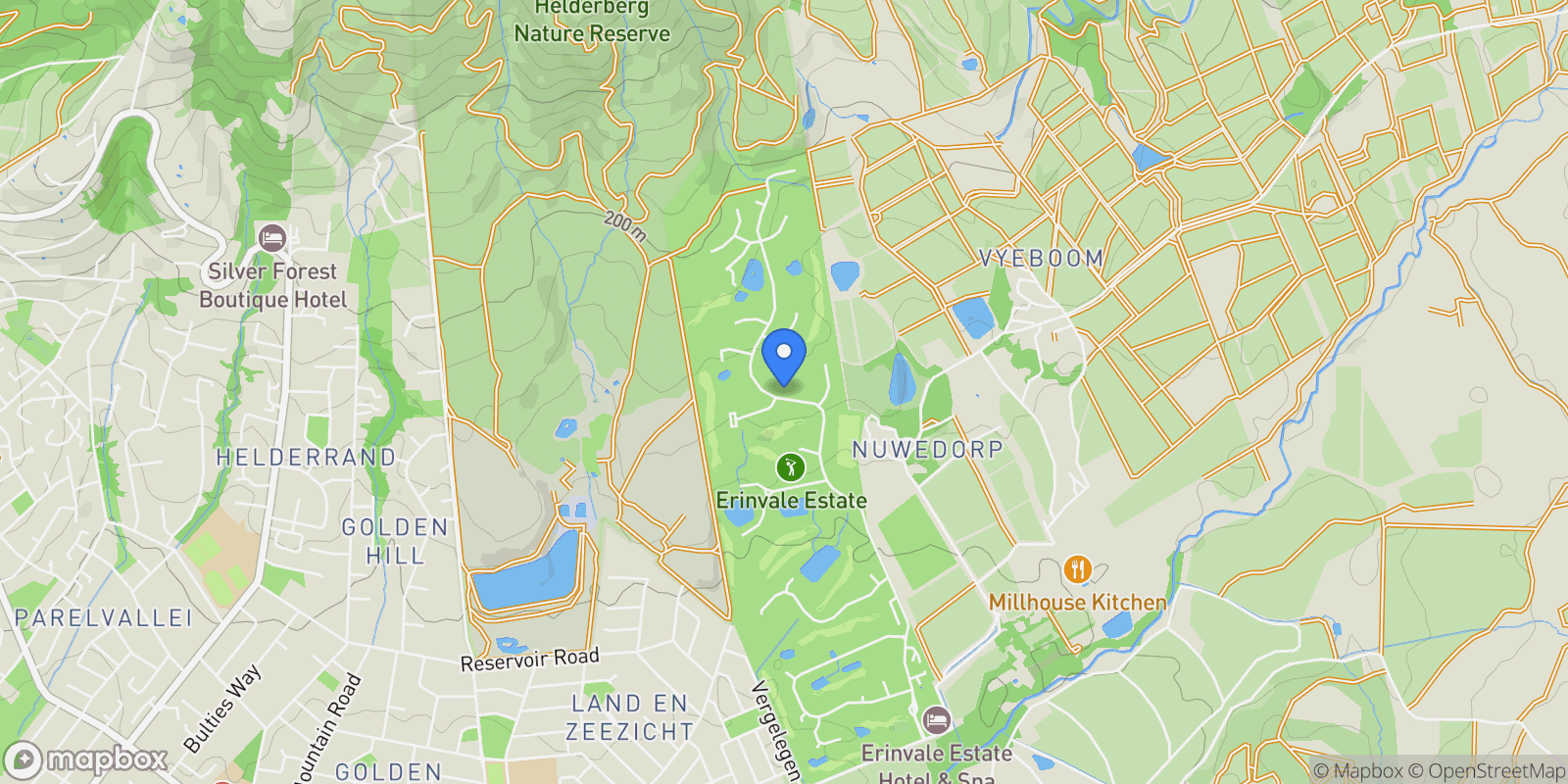 Map showing South Africa, Western Cape, Somerset West, Erinvale Avenue, 81, Cape Town, Western Cape, South Africa.