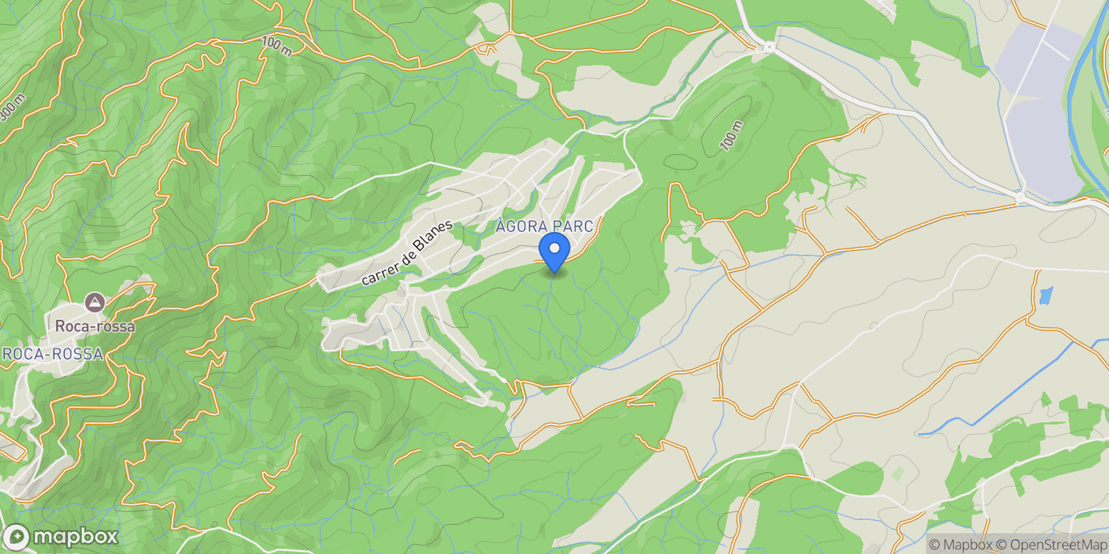 Map showing Tordera, Catalonia, Spain.