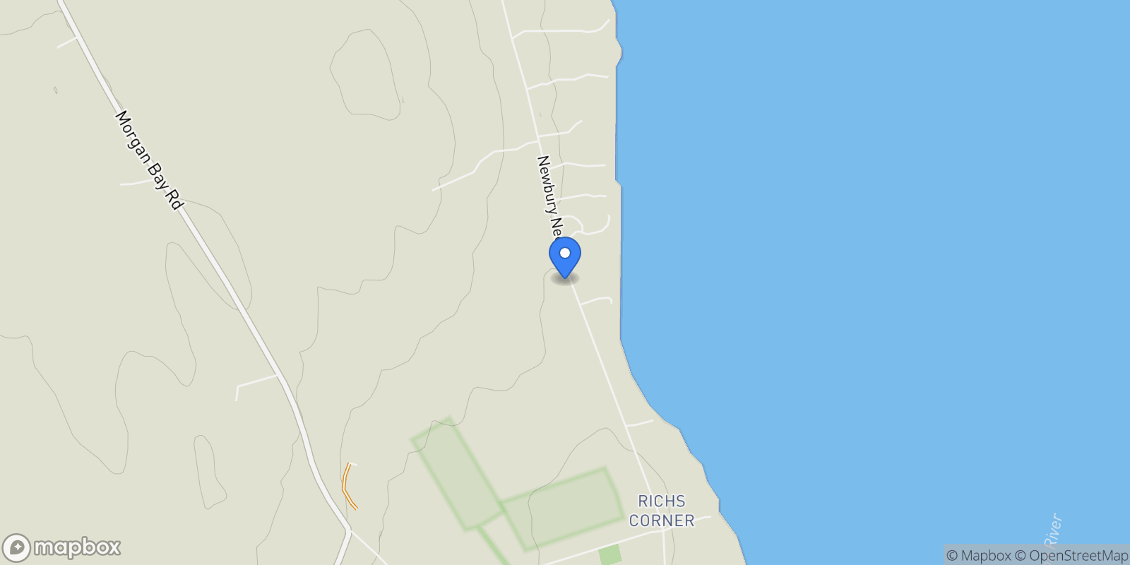 Map showing 563 Newbury Neck Road, Surry, ME 04684, Blue Hill, Maine, United States.