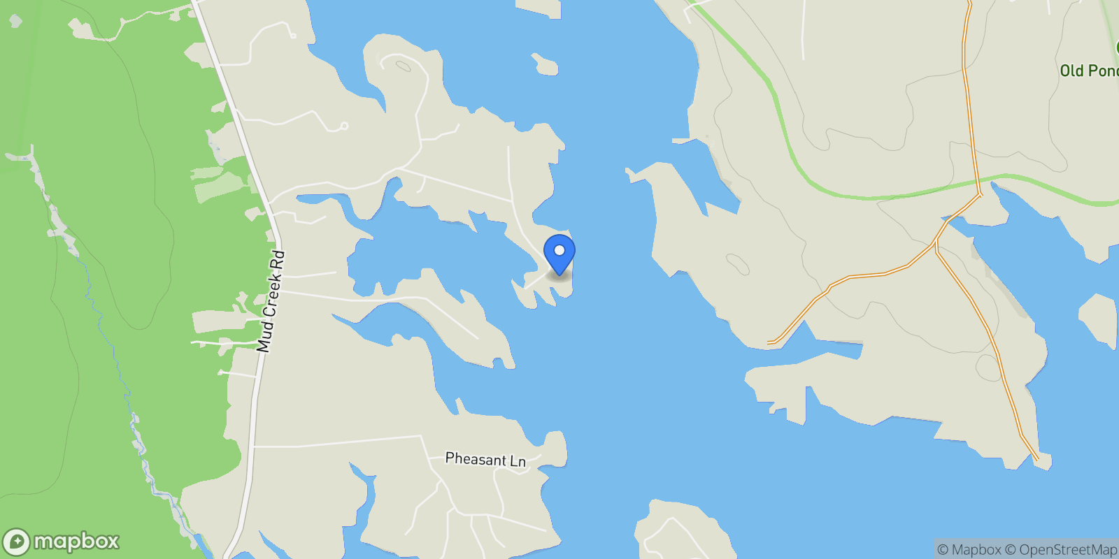 Map showing 82 Falcon Lane, Lamoine, ME 04605, Trenton, Maine, United States.