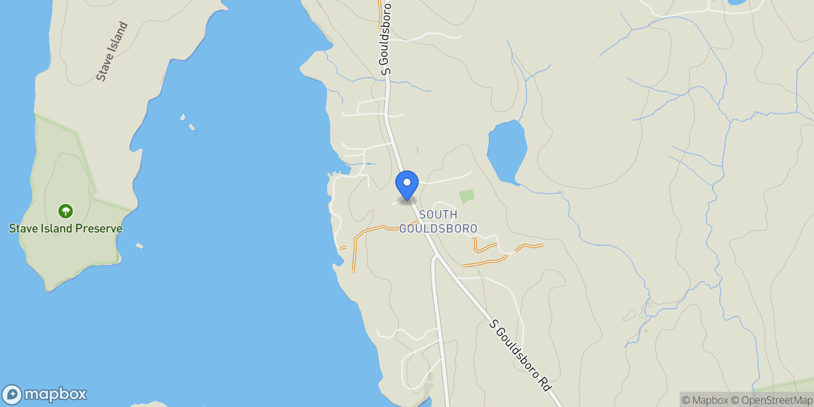 Map showing 763 S Gouldsboro Road, Gouldsboro, ME 04607, Gouldsboro, Maine, United States.