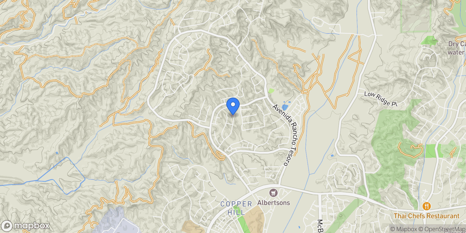 Map showing 29350 Las Brisas, Santa Clarita, California, United States.