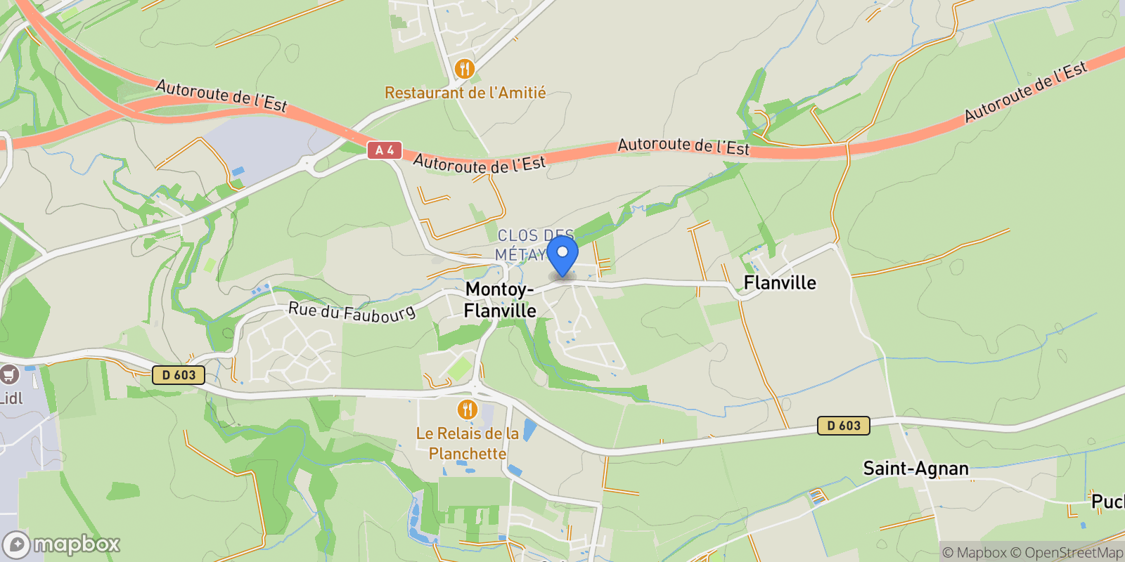 Map showing Ogy-Montoy-Flanville, Ogy-Montoy-Flanville, Ogy-Montoy-Flanville, Grand Est, France.