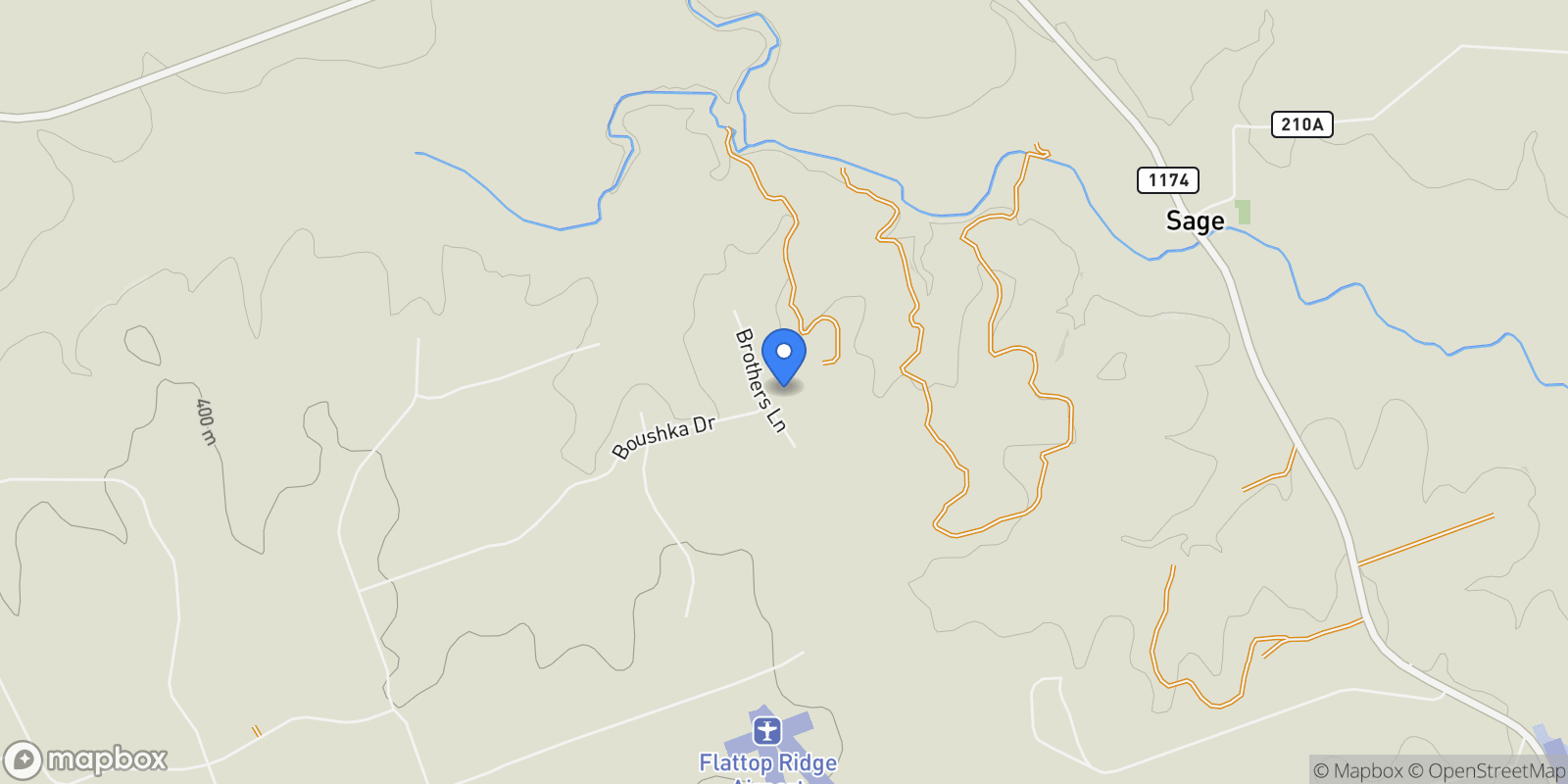 Map showing 201 Brothers Lane, Burnet, Texas, United States.